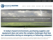 Tablet Screenshot of i-s-consulting.com
